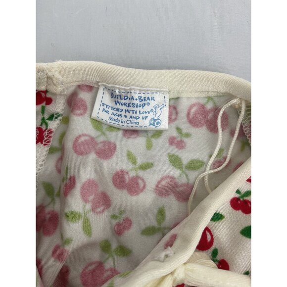 Build-A-Bear Workshop Cherry Print Skirt & Underwear Set For Plush Toys - Picture 2 of 7